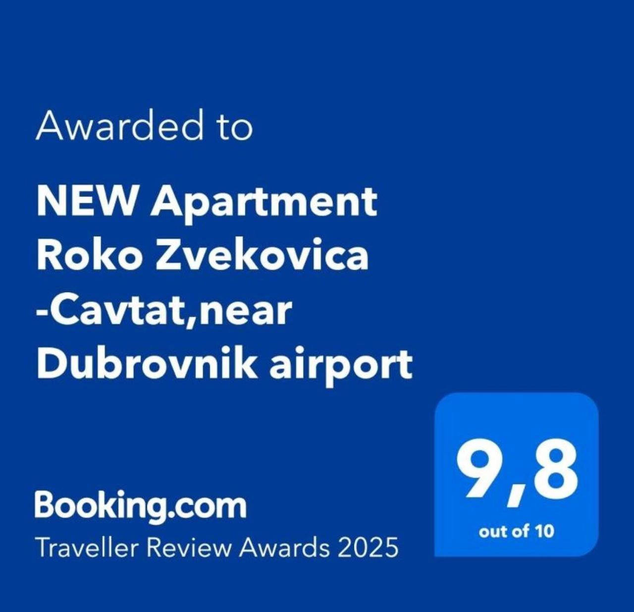 New Apartment Roko Zvekovica -Cavtat,Near Dubrovnik Airport Exterior foto